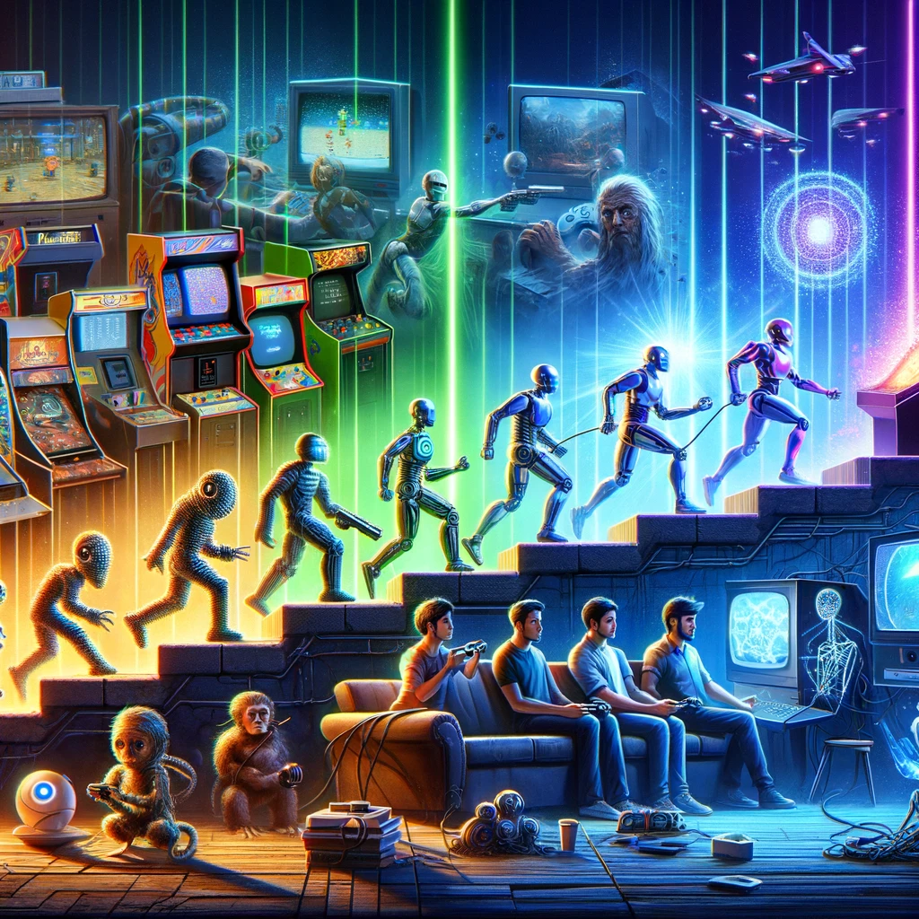 The Evolution of AI in Gaming